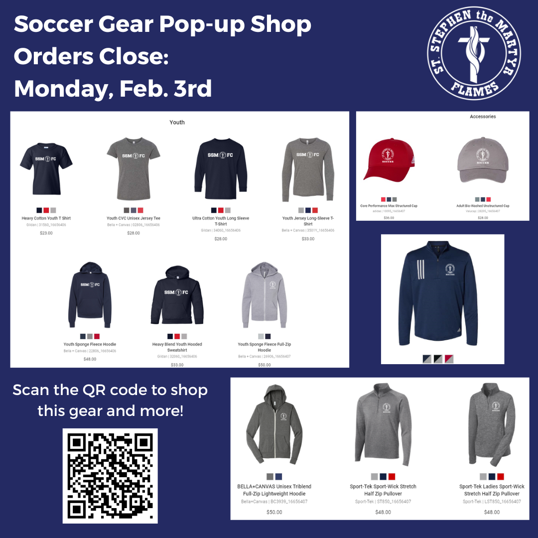 Soccer Gear Pop-up Shop